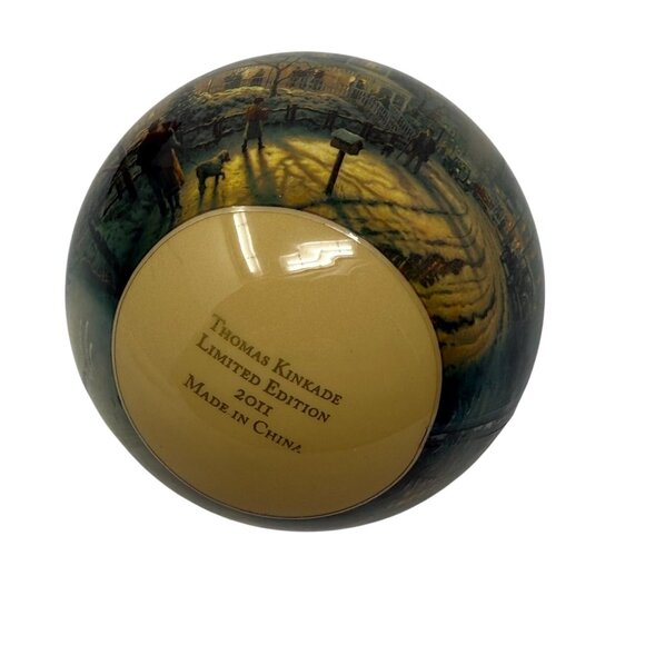 Thomas Kinkade 2011 Limited Edition Holiday Ornament Box Sears Christmas House - Picture 3 of 7